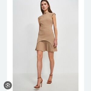 Karen Millen Pleated Military Dress